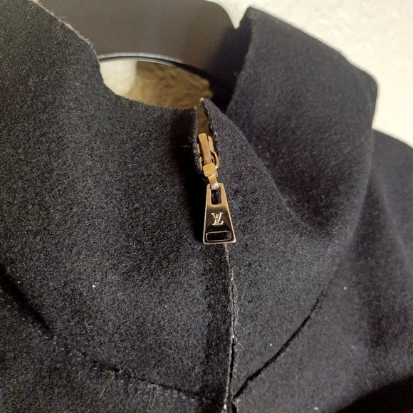 Louis Vuitton crop peplum hooded wool blend jacket sz 38/6 - Picture 7 of 16